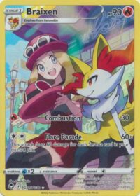 Braixen - TG01/TG30 - Holo Rare - Inglés
