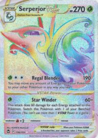 Serperior VSTAR - 196/195 - Hyper Rare - Inglés