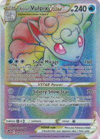 Alolan Vulpix VSTAR - 197/195 - Hyper Rare - Inglés
