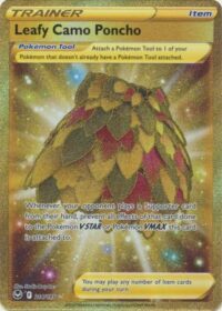Leafy Camo Poncho - 214/195 - Secret Rare - Inglés