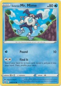 Galarian Mr. Mime - 030/159 - Common - Inglés