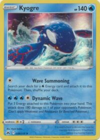Kyogre - 036/159 - Holo Rare - Inglés