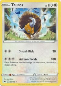 Tauros - 106/159 - Rare - Inglés