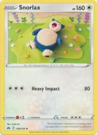 Snorlax - 109/159 - Rare - Inglés