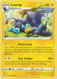 Luxray - 043/159 - Rare - Inglés
