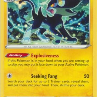 Luxray - 044/159 - Rare - Inglés
