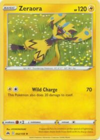 Zeraora - 052/159 - Rare - Inglés