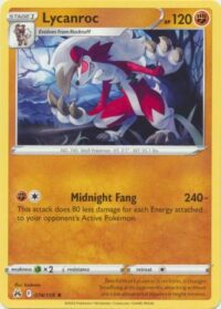 Lycanroc - 074/159 - Rare - Inglés