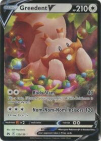 Greedent V - 120/159 - Ultra Rare - Inglés