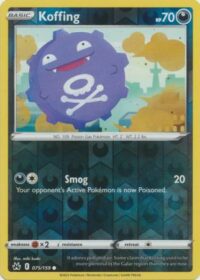 Koffing - 075/159 - Common Reverse Holo - Español