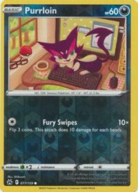 Purrloin - 077/159 - Common Reverse Holo - Inglés
