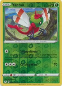 Yanma - 008/159 - Common Reverse Holo - Inglés