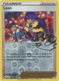 Leon - 134/159 - Holo Rare Reverse Holo - Inglés