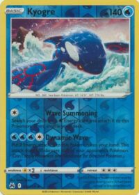 Kyogre - 036/159 - Holo Rare Reverse Holo - Español