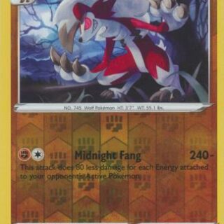 Lycanroc - 074/159 - Rare Reverse Holo - Español