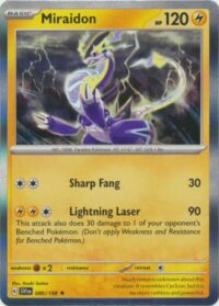 Miraidon - 080/198 - Holo Rare - Inglés