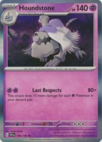 Houndstone - 106/198 - Holo Rare - Inglés