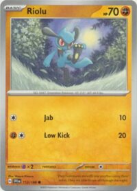 Riolu - 112/198 - Common - Inglés