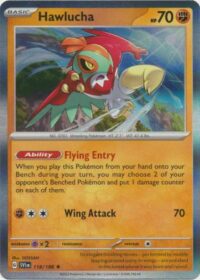 Hawlucha - 118/198 - Holo Rare - Inglés