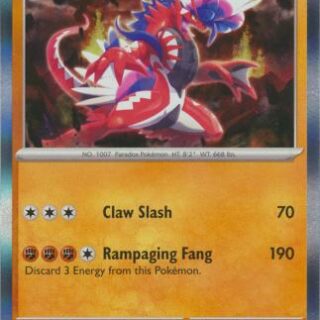 Koraidon - 124/198 - Holo Rare - Inglés