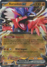 Koraidon ex - 125/198 - Ultra Rare - Inglés