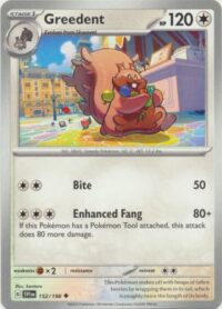 Greedent - 152/198 - Uncommon - Inglés
