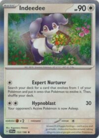 Indeedee - 153/198 - Holo Rare - Inglés