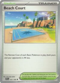 Beach Court - 167/198 - Uncommon - Inglés