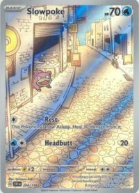 Slowpoke - 204/198 - Illustration Rare - Inglés