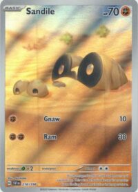Sandile - 216/198 - Illustration Rare - Inglés