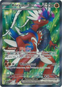 Koraidon ex - 231/198 - Full Art Secret Rare - Inglés