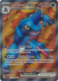 Toxicroak ex - 232/198 - Full Art Secret Rare - Inglés