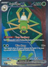Spidops ex - 243/198 - Special Illustration Rare - Inglés