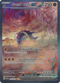 Great Tusk ex - 246/198 - Special Illustration Rare - Inglés
