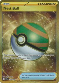 Nest Ball - 255/198 - Gold Secret Rare - Inglés