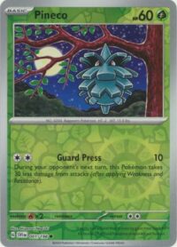 Pineco - 001/198 - Common Reverse Holo - Inglés