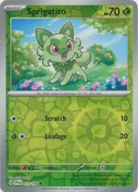Sprigatito - 013/198 - Common Reverse Holo - Inglés