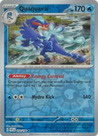 Quaquaval - 054/198 - Holo Rare Reverse Holo - Inglés