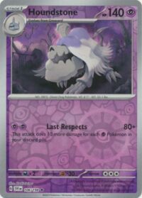 Houndstone - 106/198 - Holo Rare Reverse Holo - Inglés