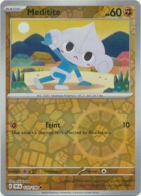 Meditite - 110/198 - Common Reverse Holo - Inglés