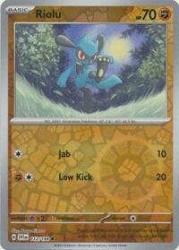 Riolu - 112/198 - Common Reverse Holo - Inglés