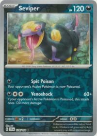 Seviper - 128/198 - Common Reverse Holo - Inglés