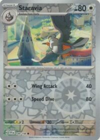Staravia - 149/198 - Common Reverse Holo - Inglés