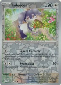 Indeedee - 153/198 - Holo Rare Reverse Holo - Inglés