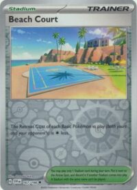 Beach Court - 167/198 - Uncommon Reverse Holo - Inglés