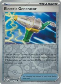 Electric Generator - 170/198 - Uncommon Reverse Holo - Inglés