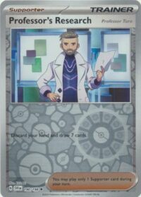 Professor's Research (Professor Turo) - 190/198 - Holo Rare Reverse Holo - Inglés