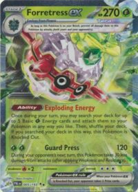 Forretress ex - 005/193 - Ultra Rare - Inglés