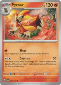 Pyroar - 032/193 - Uncommon - Inglés