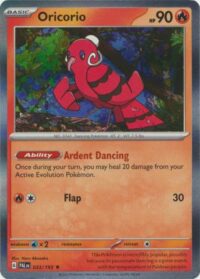 Oricorio - 033/193 - Holo Rare - Inglés